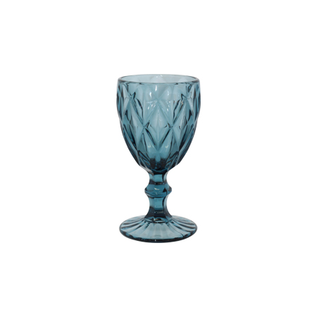 Gemstone Bohemian Wine Glass - Blue - <p style='text-align: center;'>R 6</p>